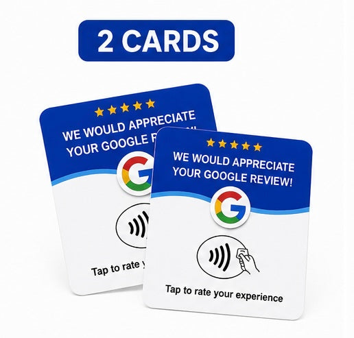 2 Google Review Cards