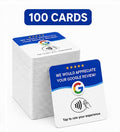 100 Google Review Cards