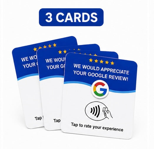 3 Google Review Cards